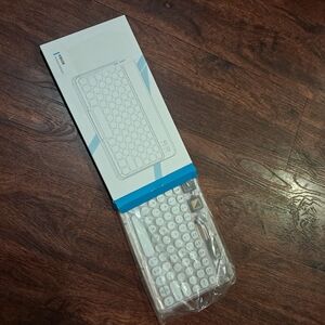 White Wireless Keyboard